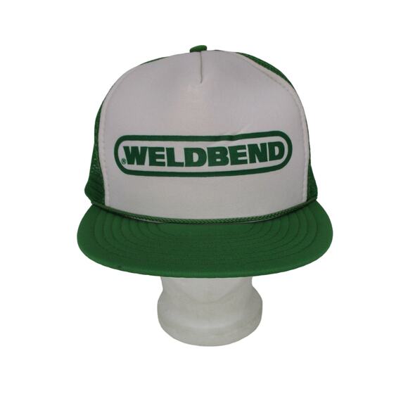 Vintage Weldbend Snapback Mesh Back Hat by Nissin - Picture 1 of 8